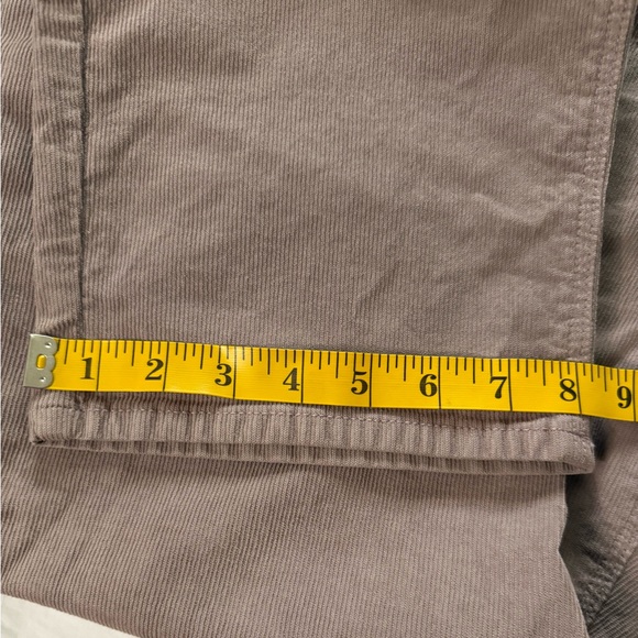 American Eagle Taupe/Mauve  Stretch Corduroy Pants size 12 - Picture 8 of 9